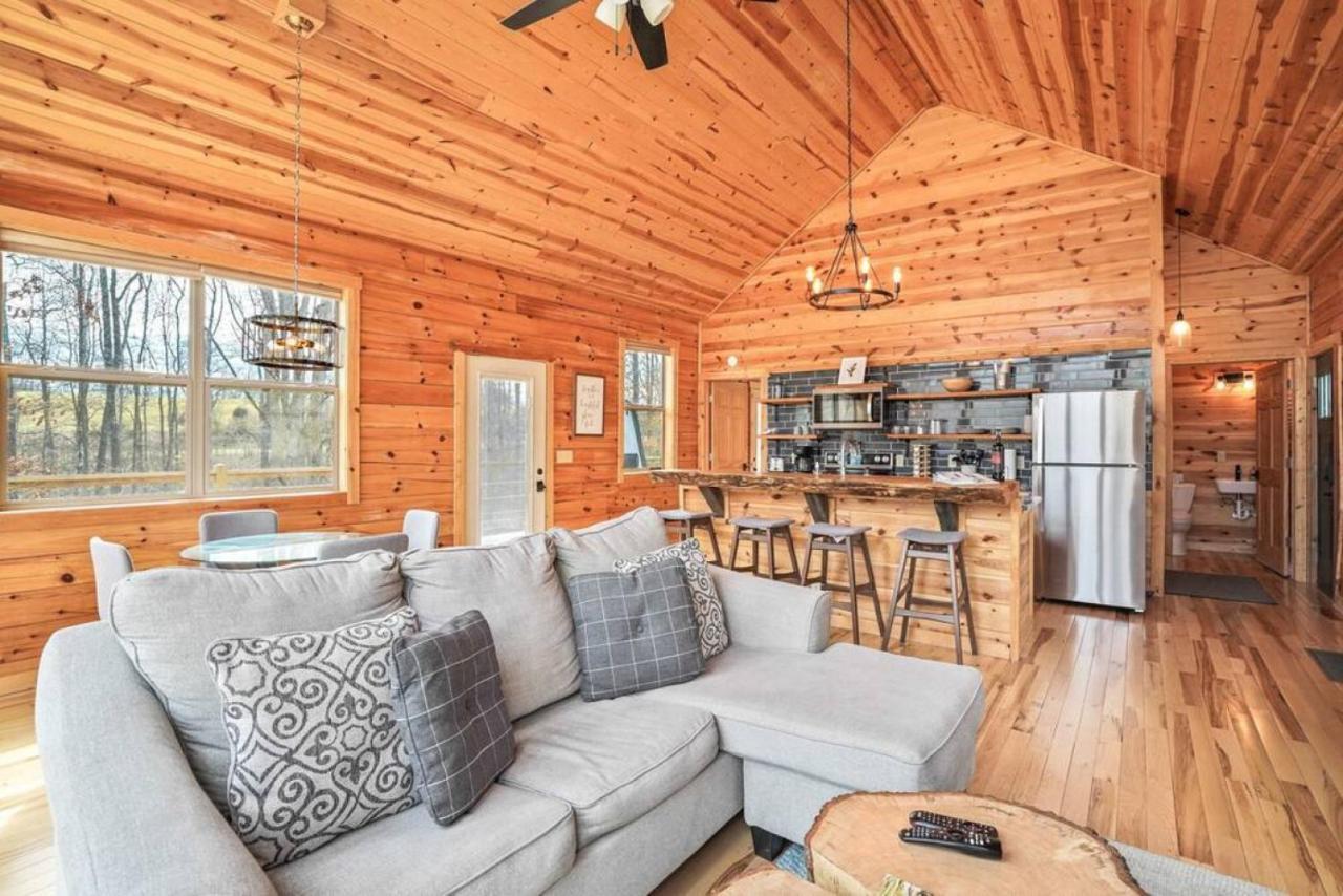 Fern Haven A Modern Take On Hocking Hills Cabins Stella 外观 照片