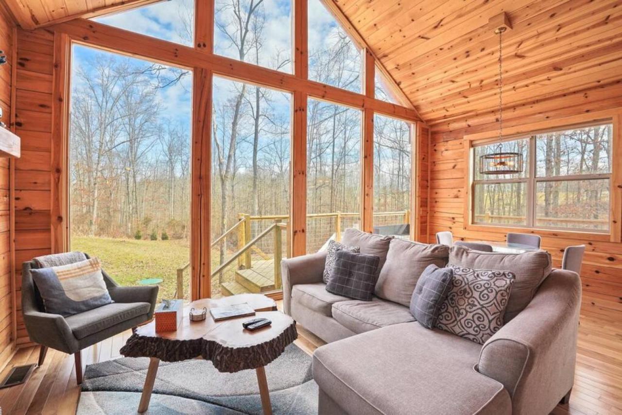 Fern Haven A Modern Take On Hocking Hills Cabins Stella 外观 照片