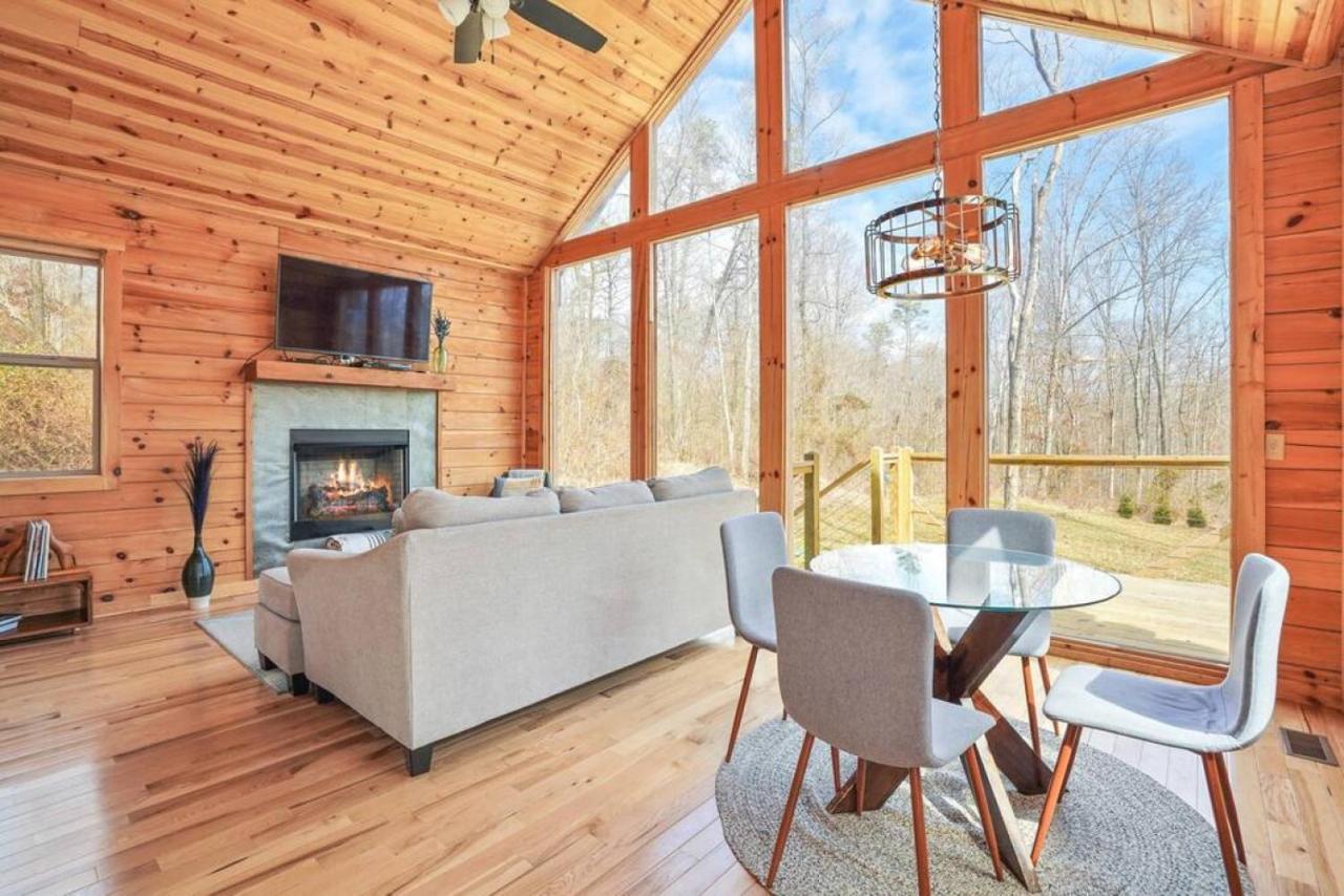 Fern Haven A Modern Take On Hocking Hills Cabins Stella 外观 照片