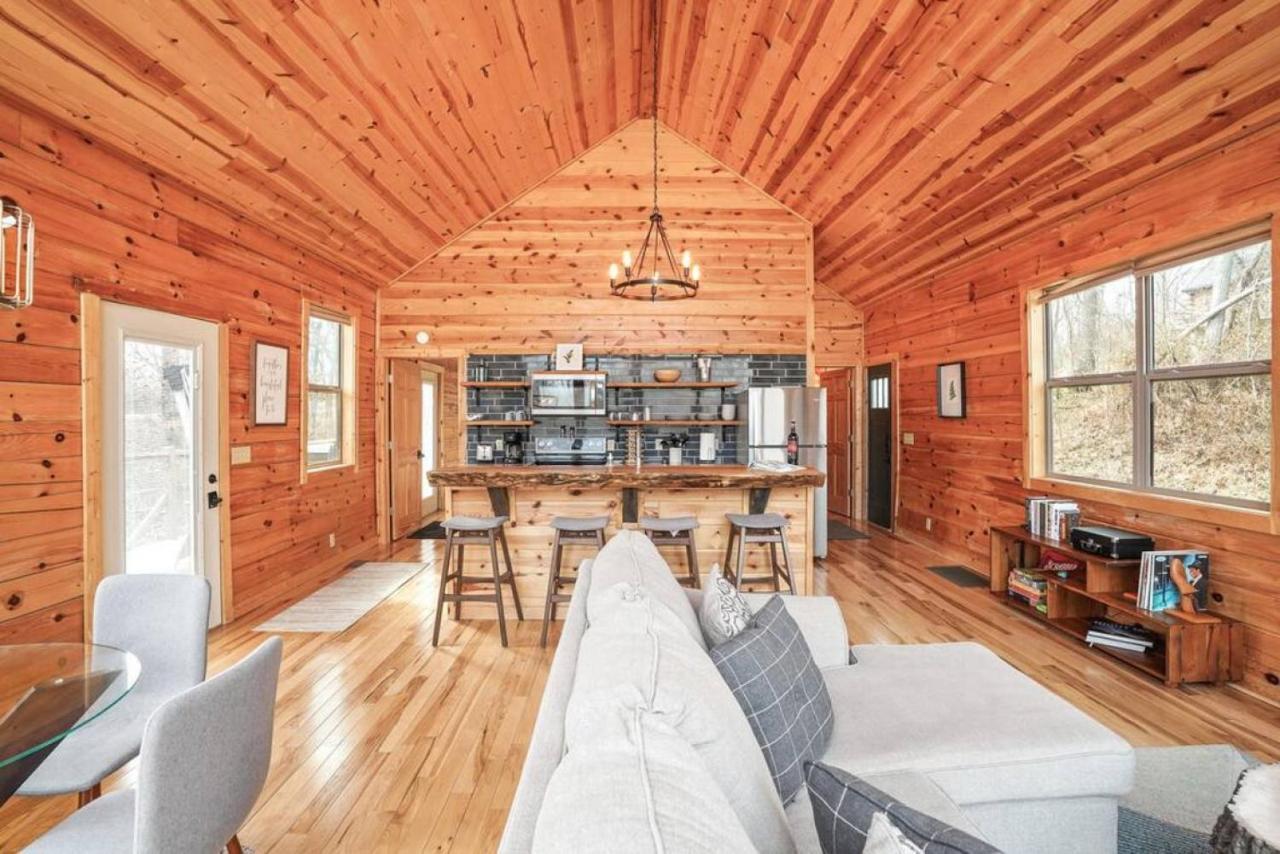 Fern Haven A Modern Take On Hocking Hills Cabins Stella 外观 照片